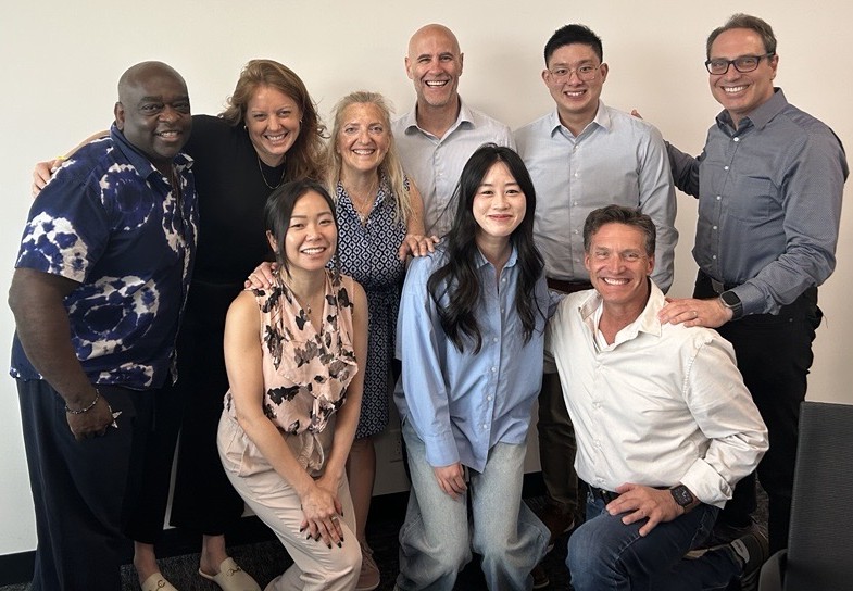 2026-2027 OPA Board of Directors (From L to R: Courtney Bean, Charlotte Anderson, Jennifer Howey, Kyle Whaley, Terry Wang, Anthony Grande, Carrie Lau, Wing Ting Truong, David Egbert