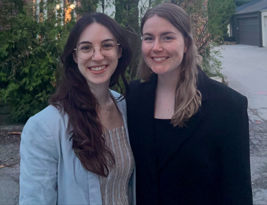 Makaila Koshurba, Physiotherapist with Riley Pedulla, Physiotherapist, work in Ontario Emergency Departments