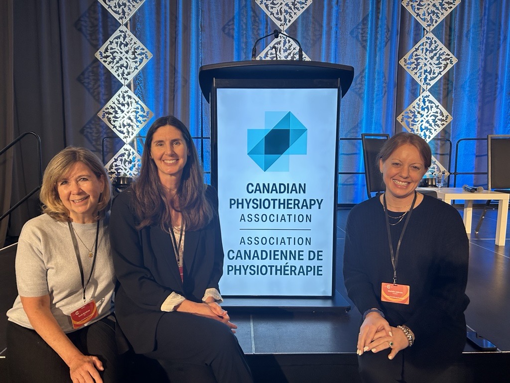Sarah Hutchison, OPA CEO, Emily Stevenson, Director, and Charlotte Anderson, President at CPA Congress